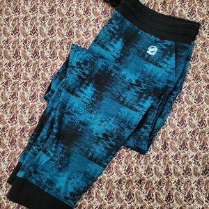 Natori Josie joggers sweatpants blue/black Large